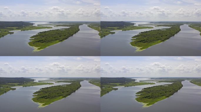 抚远大力加湖风景