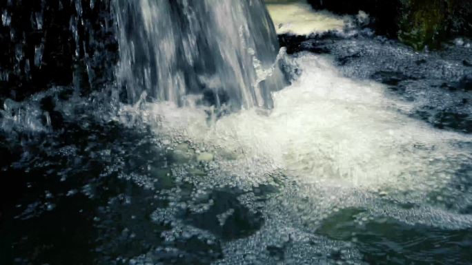 南京玄武湖假山流水