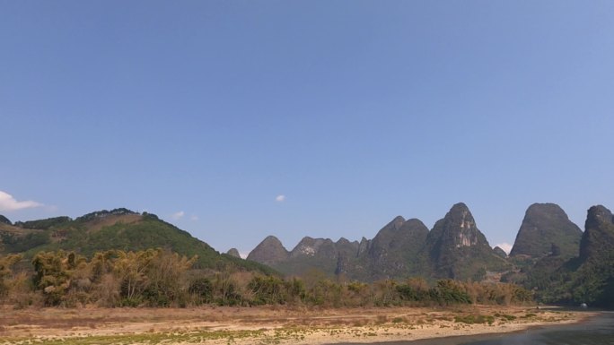 漓江（63公里）喀斯特风光全景