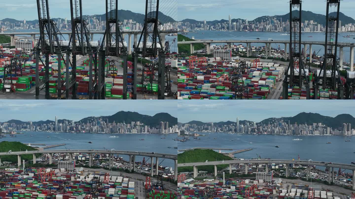 葵青货柜码头：世界第四大吞吐量货6柜港口