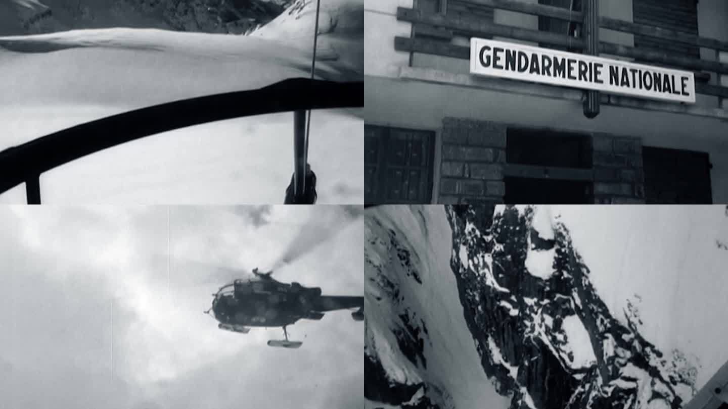 60年代70年代直升机救援