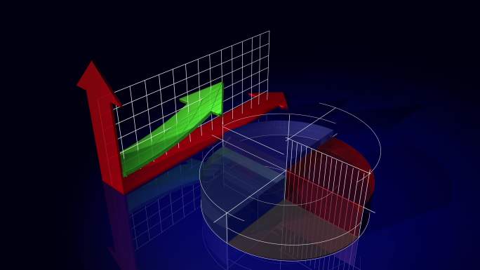 上升图表图形数据指标