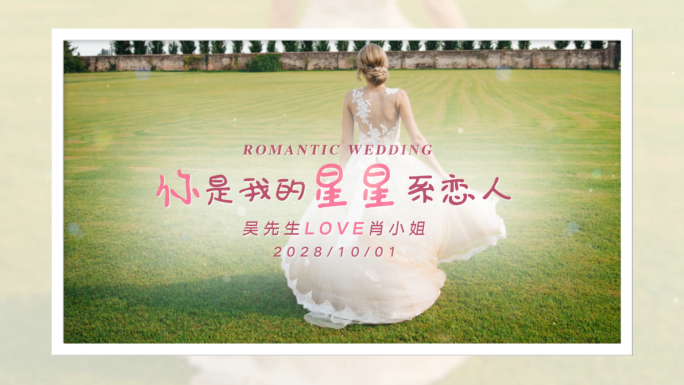 你是我的星星系恋人-婚礼VLOG