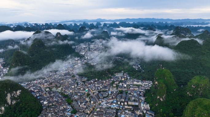 阳朔县城