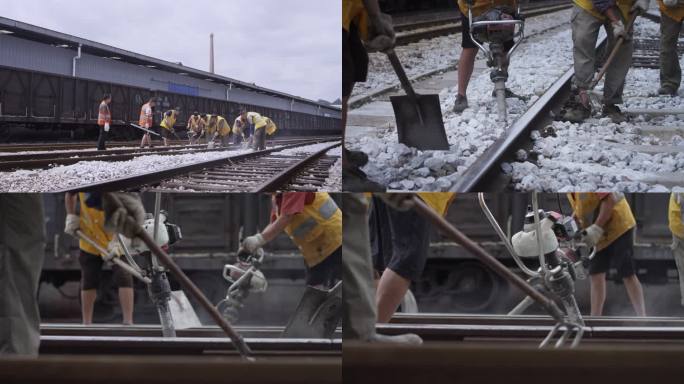 【4k】铁路维修