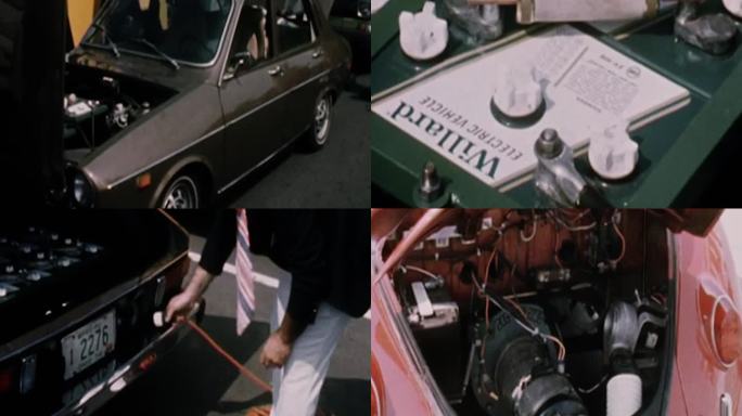 60年代70年代华盛顿电动车展览