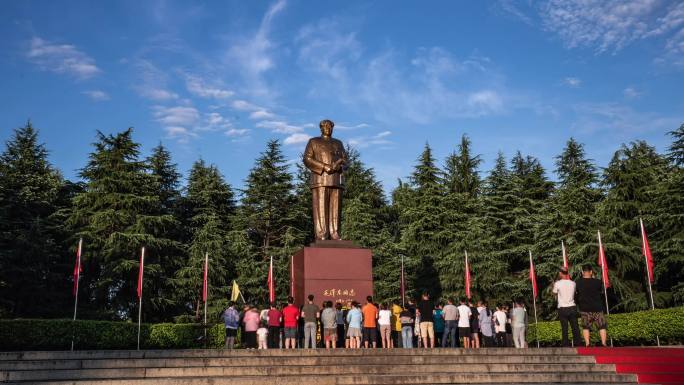毛主席雕像、毛主席纪念馆实拍