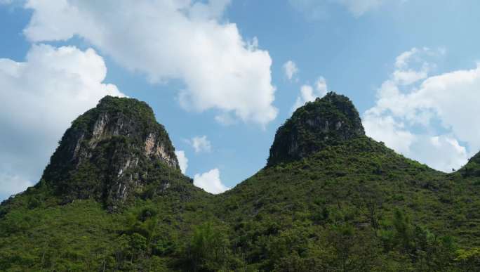 十万大山延时 山脉