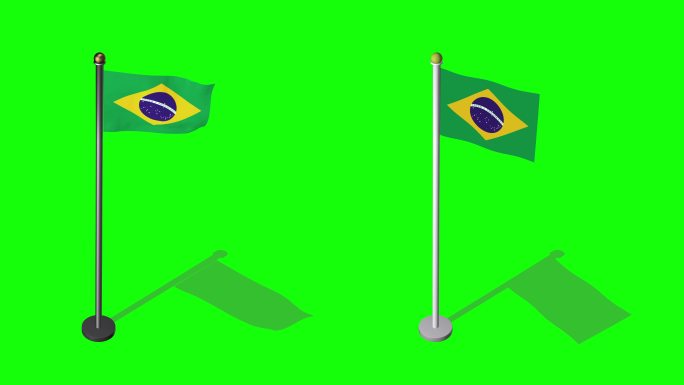 巴西等距旗旗帜国家象征权利象征