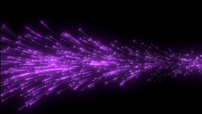 紫色魔幻光纤粒子