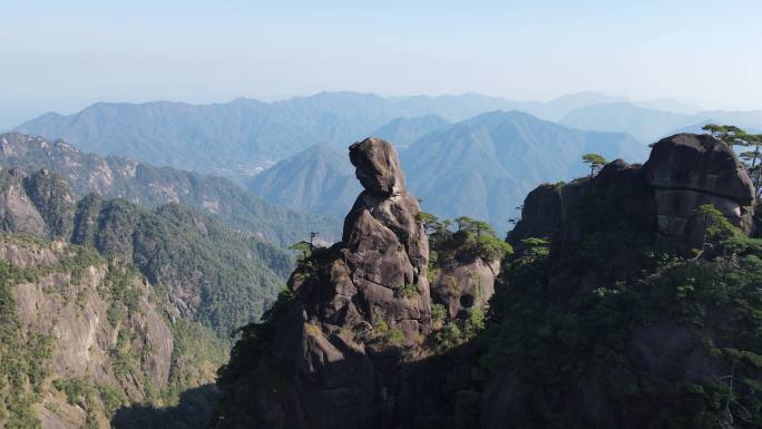 三清山 神女峰 航拍