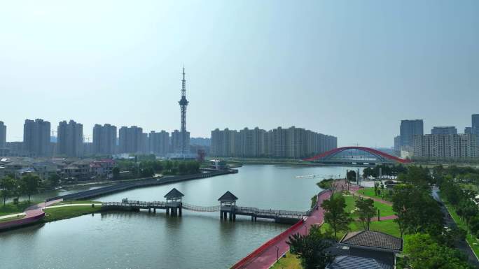 【4K】江苏兴化市航拍
