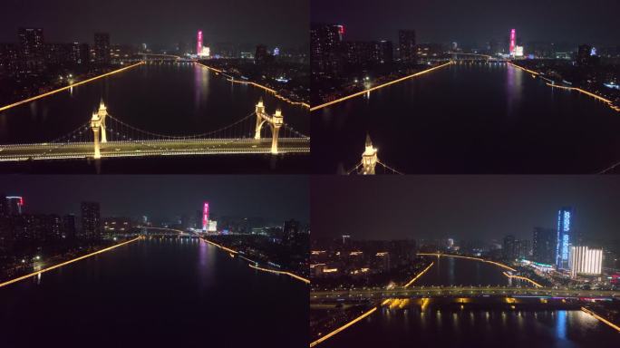 白石桥桥梁珠海夜景