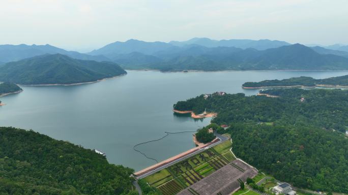 浙江对河口水库航拍10