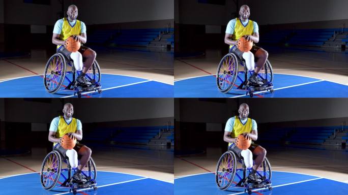 非裔美国人，轮椅篮球运动员