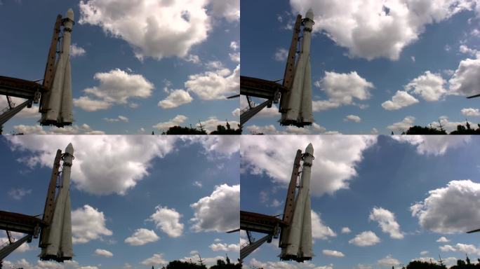 火箭火箭发射导弹特写风云变幻