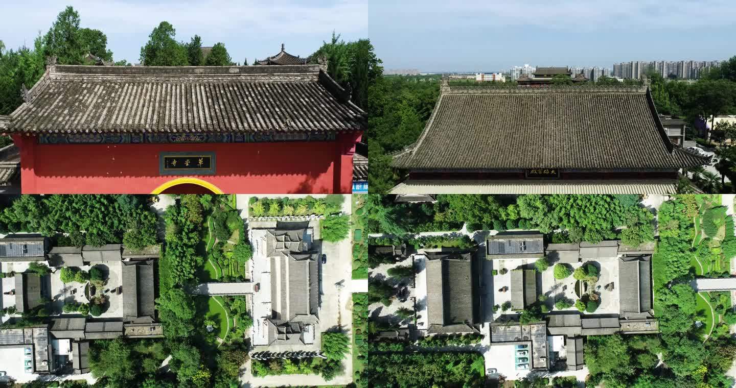 西安高新区草堂寺航拍