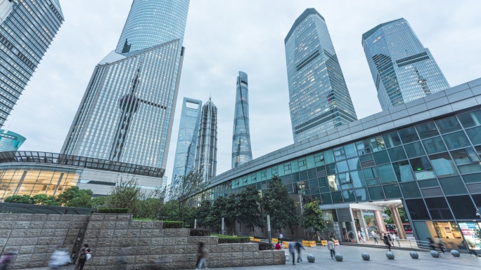 上海城市高楼延时精选