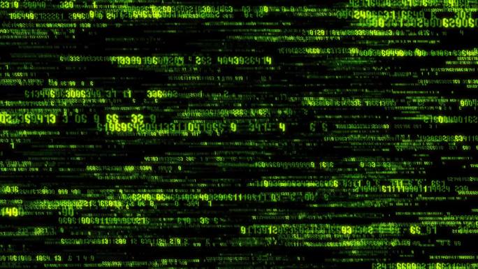 4K循环科技数字粒子背景