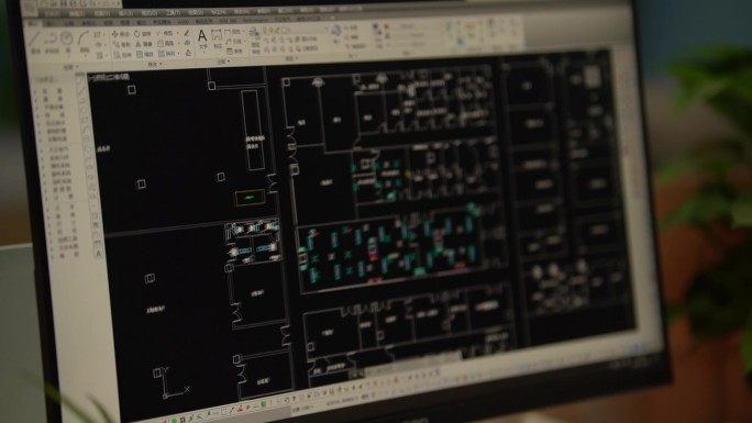 设计工作素材CAD鼠标键盘视频素材宣传片