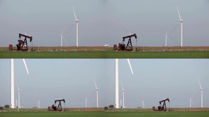 德克萨斯州奥尼市沙丘起重机油泵农业场风电场
