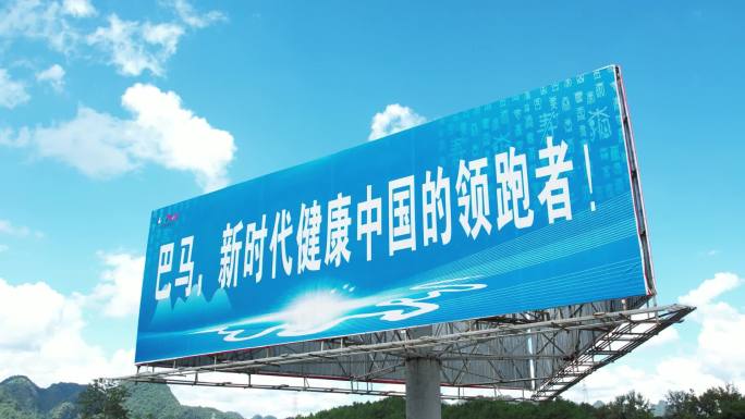 巴马县  新时代健康中国的领跑者  标语