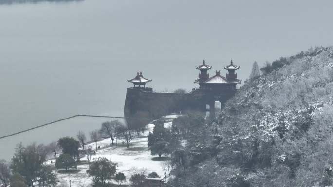 【御3拍摄】武汉东湖雪景