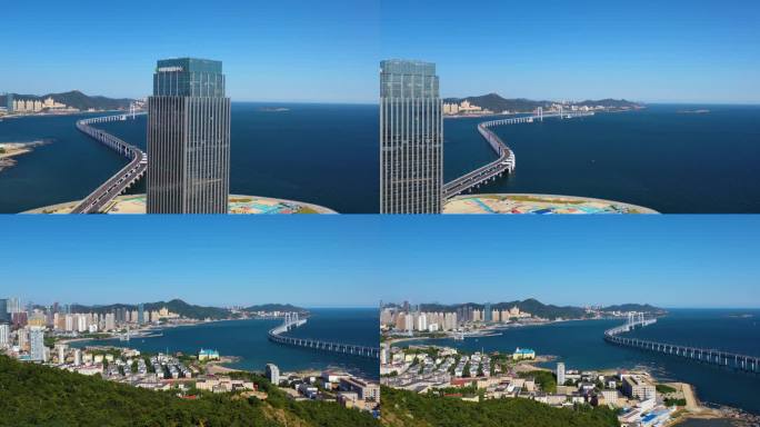 大连南海中心 跨海大桥