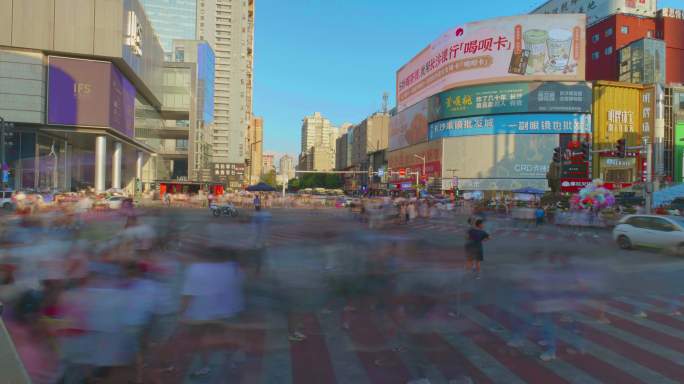 长沙步行街黄兴广场