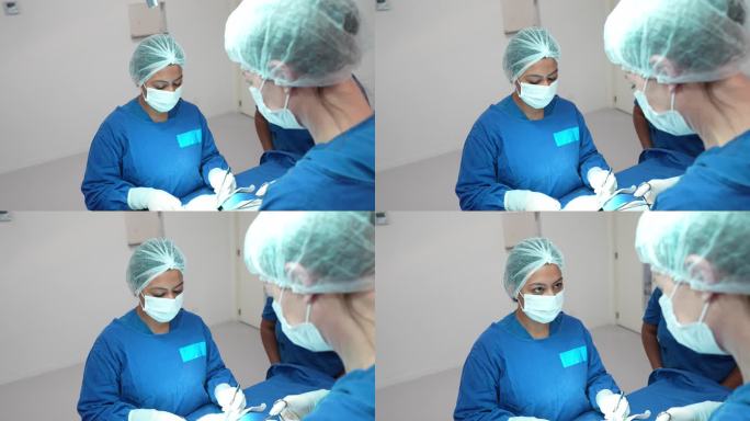 卫生专业人员分享有关外科手术的信息