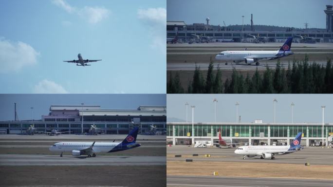 青岛航空客机
