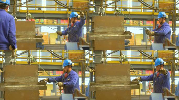 工业制造 车间工人 机械加工