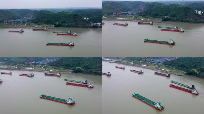 长江里的货运船只（五）