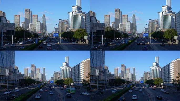 北京国贸CBD楼群