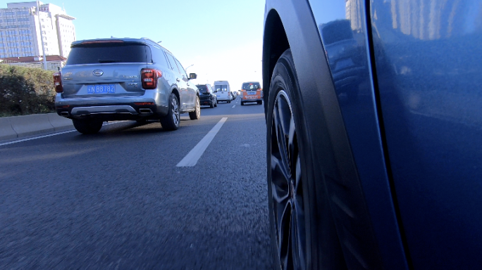 车轮行驶主观 城市交通 堵车