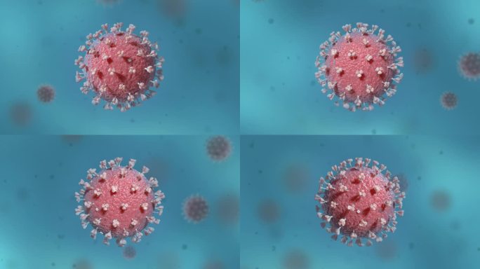 病原体 流感病毒 艾滋病 医学三维动画