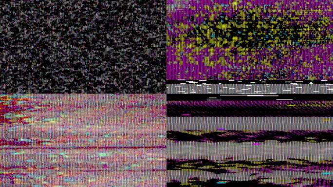 故障电视静态噪声失真信号问题错误视频损坏