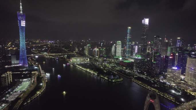 【原创】广州珠江两岸夜景