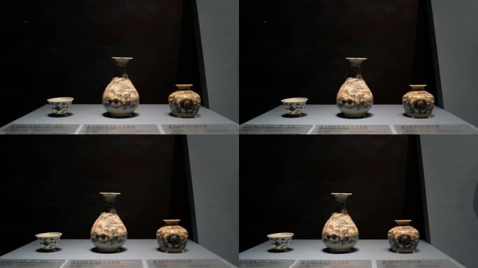 中国古代青花陶器文化遗产展览展品