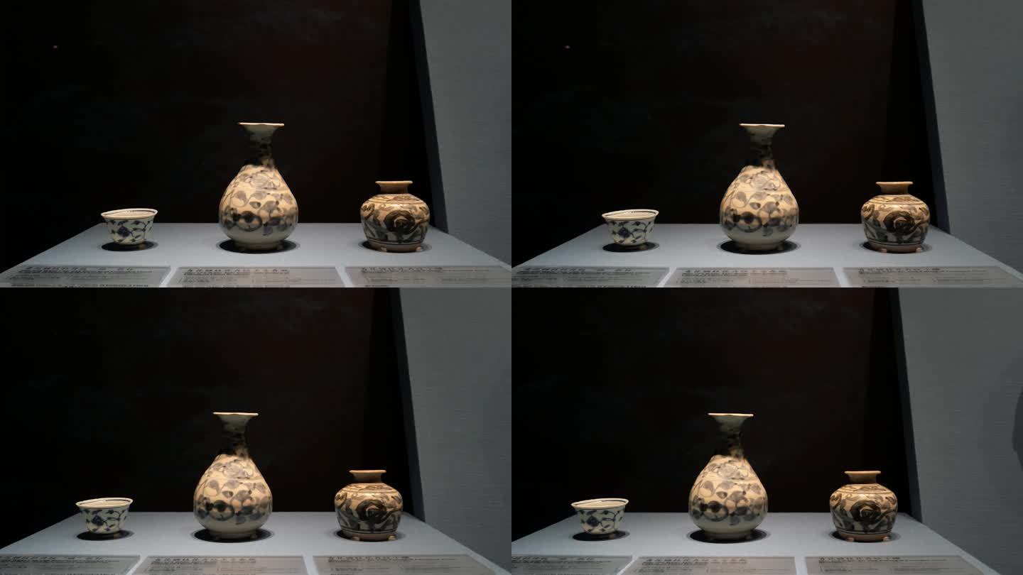 中国古代青花陶器文化遗产展览展品