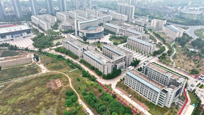 航拍开封河南大学