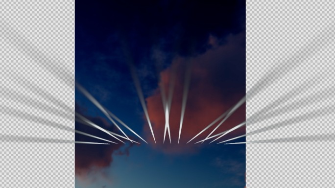 4K灯光光束通道16颗白色光 007