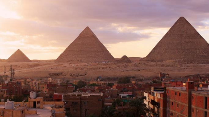 埃及吉萨大金字塔世界七大奇迹世界文化遗产