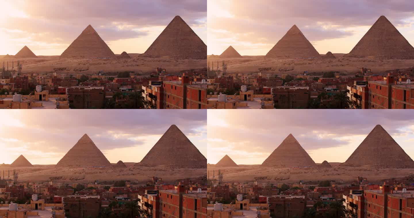 埃及吉萨大金字塔世界七大奇迹世界文化遗产