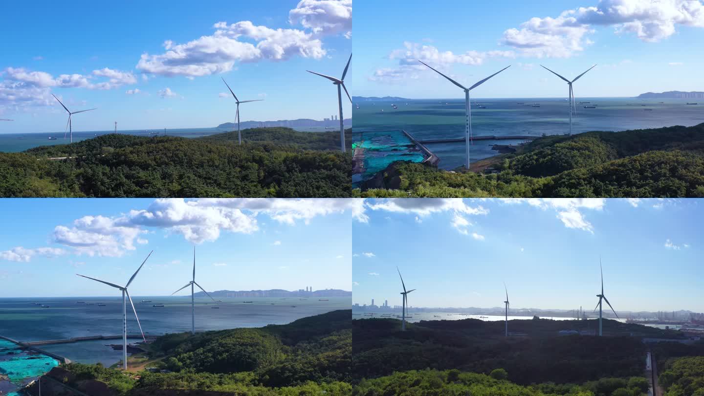 风电航拍  风电新能源