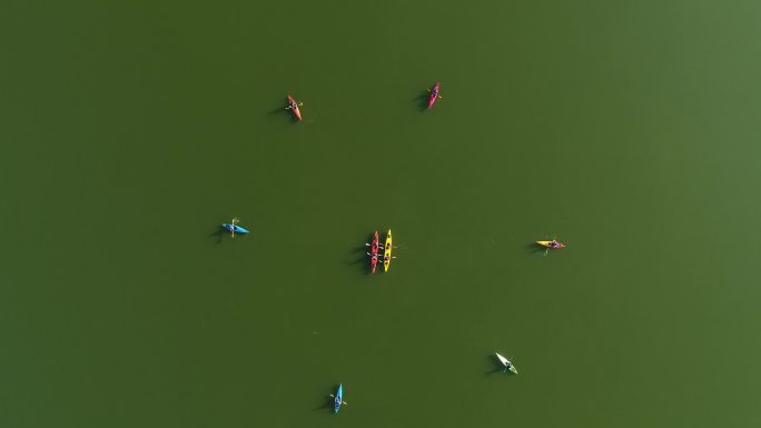 广州增城皮划艇航拍-4K