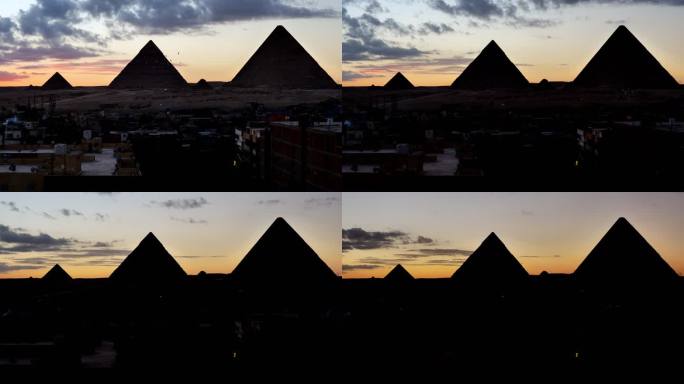 埃及吉萨大金字塔金字塔埃及旅游埃及素材