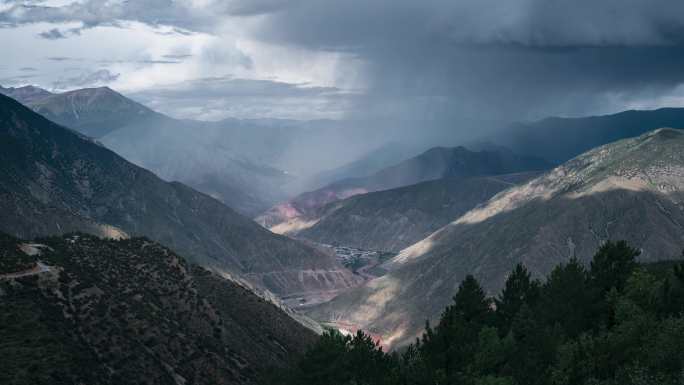 8K觉巴山云雨延时