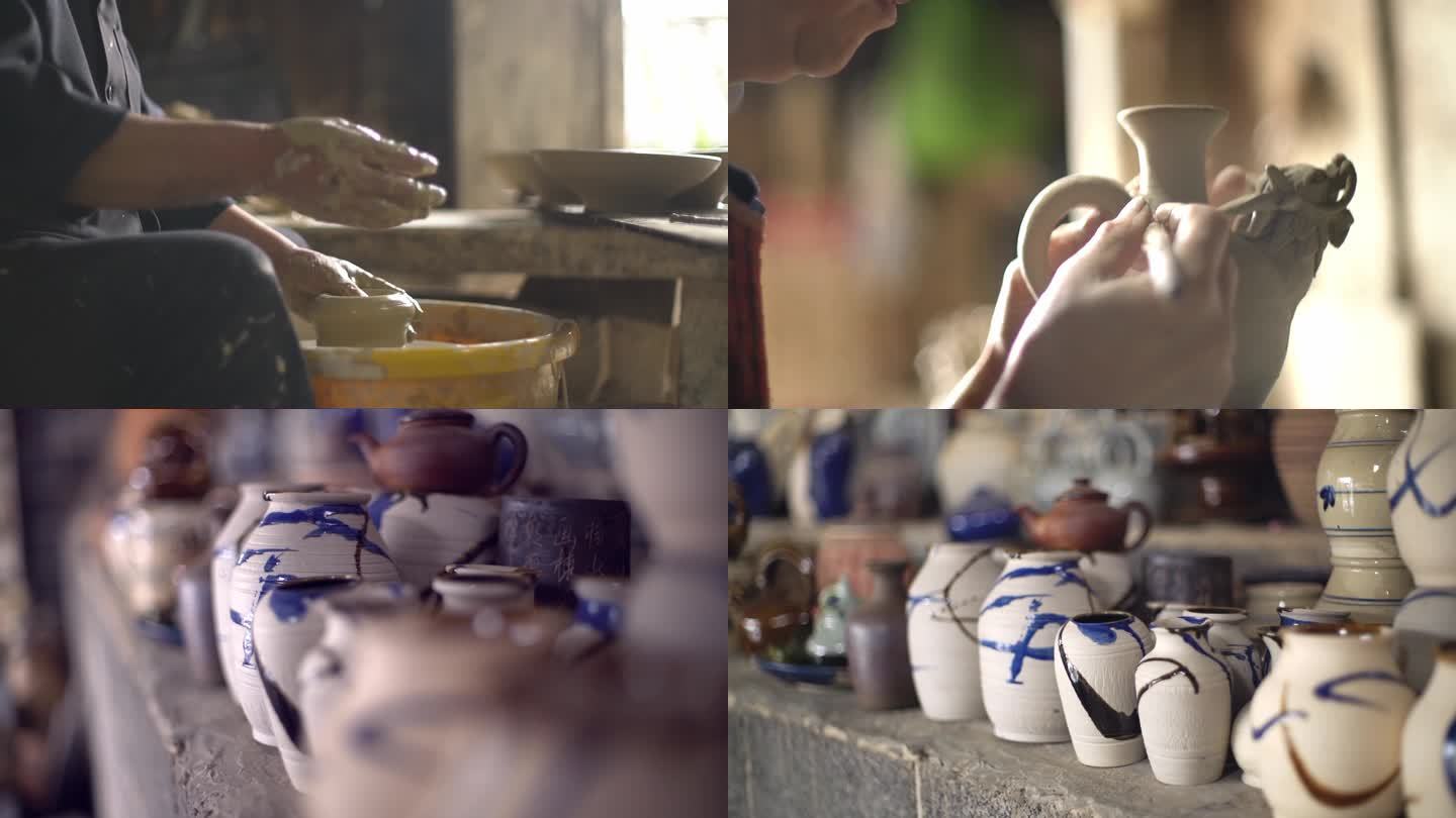 陶土陶器烧制雕刻
