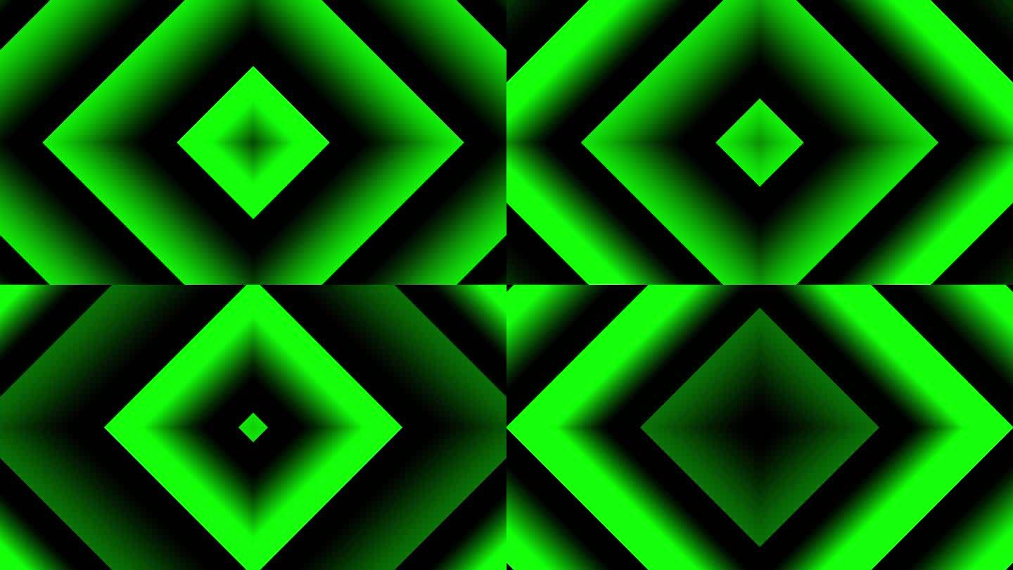 绿色菱形动画